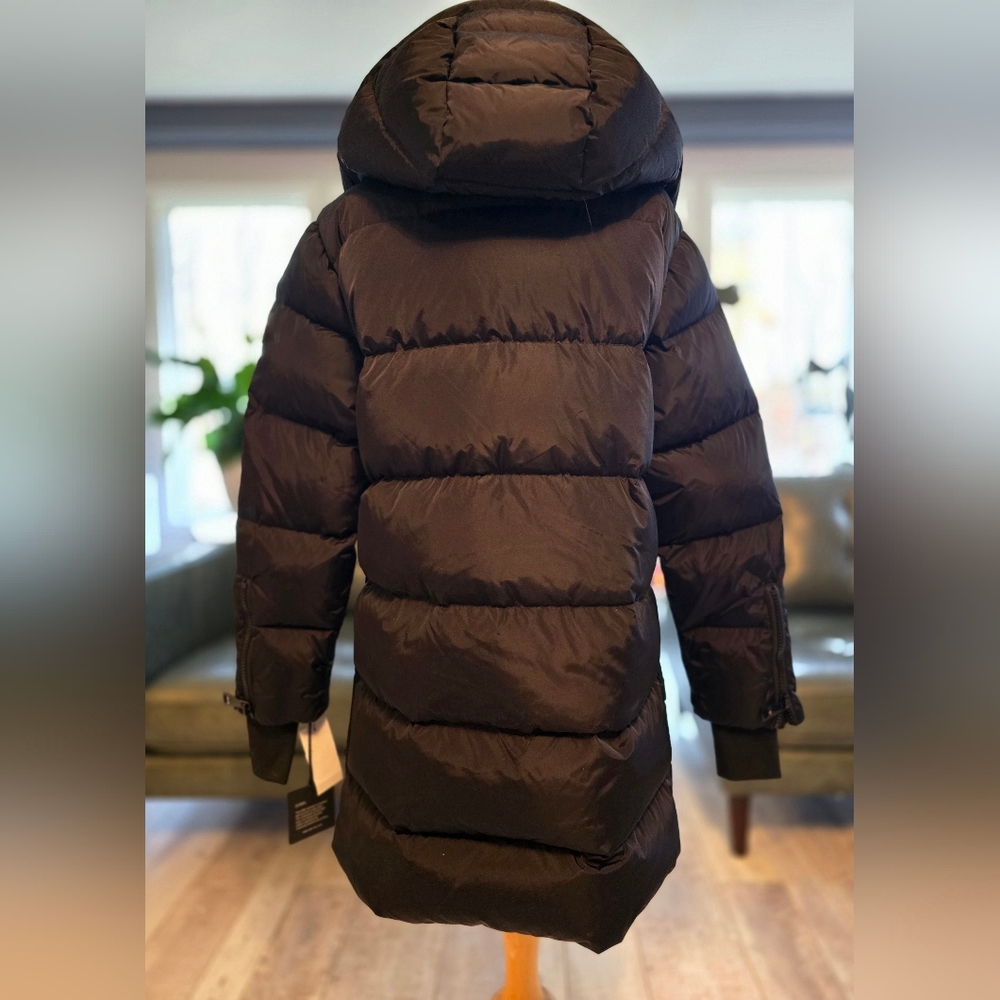 SAM. Addison Detachable hood Down Coat Black Size M - Picture 12 of 16